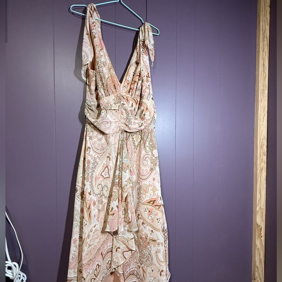 Bandolino Fairycore Paisley Floral Maxi Dress Size Medium - Picture 5 of 9